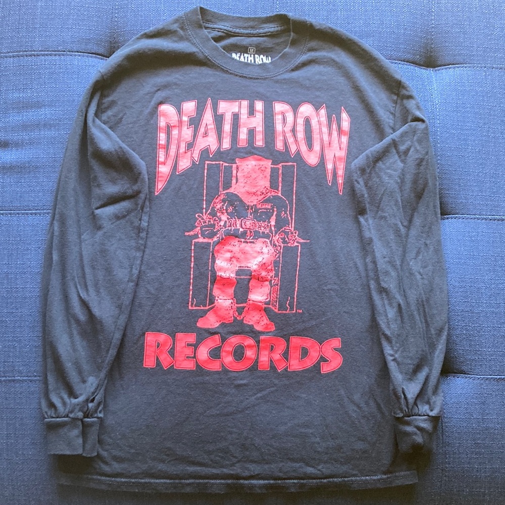 Death Row Records Long Sleeve Shirt in GUC